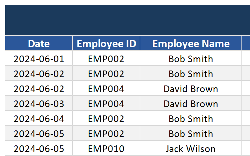 Overtime Tracker