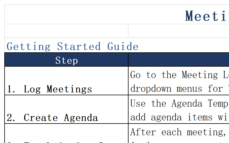 Instructions and Guide