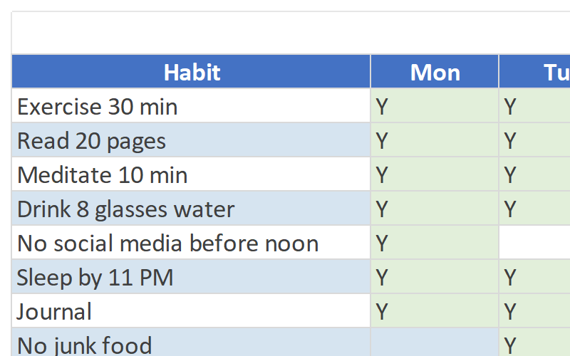 Habit Tracker